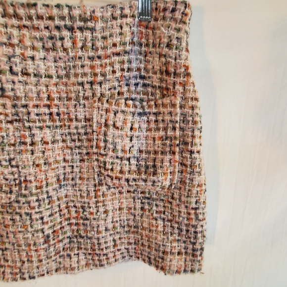 Anine Bing Women's 40 Adalynn Purple Tweed Short Office Mini Skirt New with Tag. - Picture 5 of 8